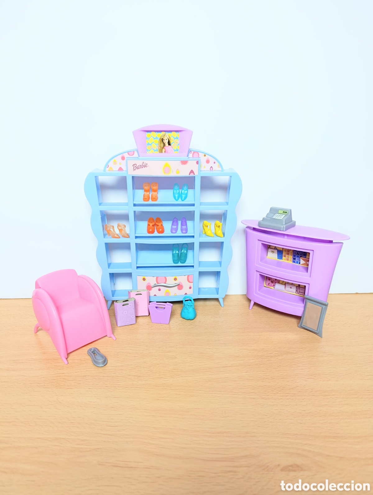 Barbie y Ken: Barbie chic shoe store / zapateria barbie