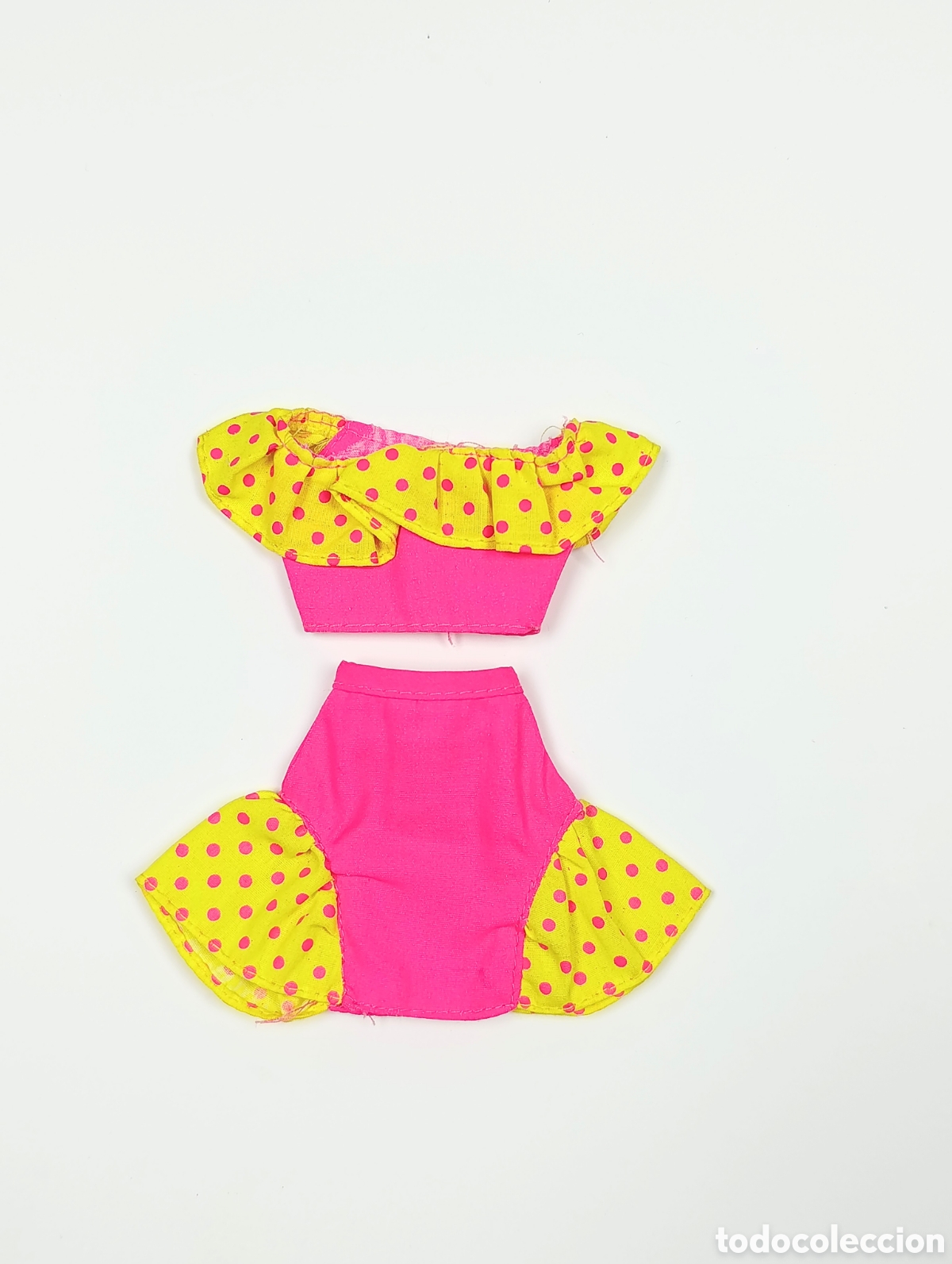 Barbie y Ken: Ropa barbie easy living fashion fucsia y amarillo