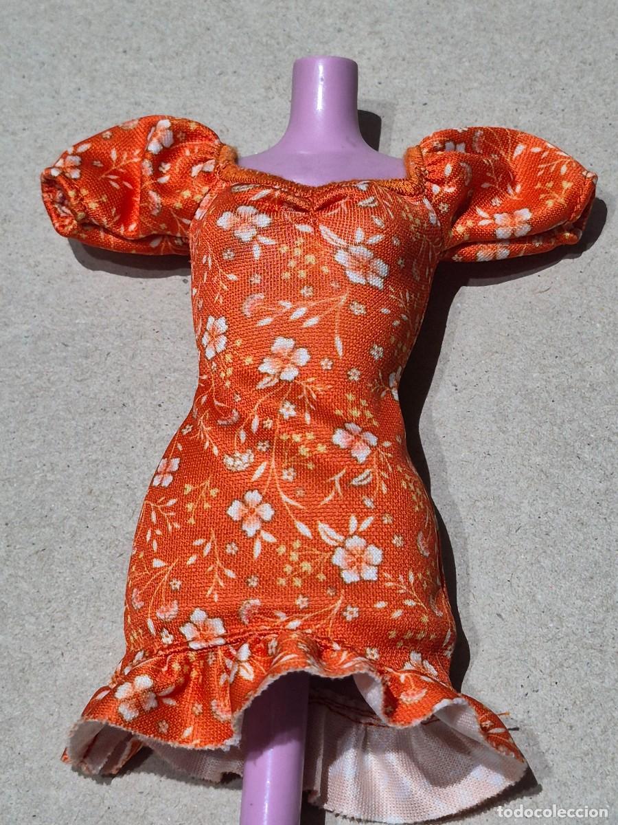 Barbie y Ken: Vestido naranja barbie clon