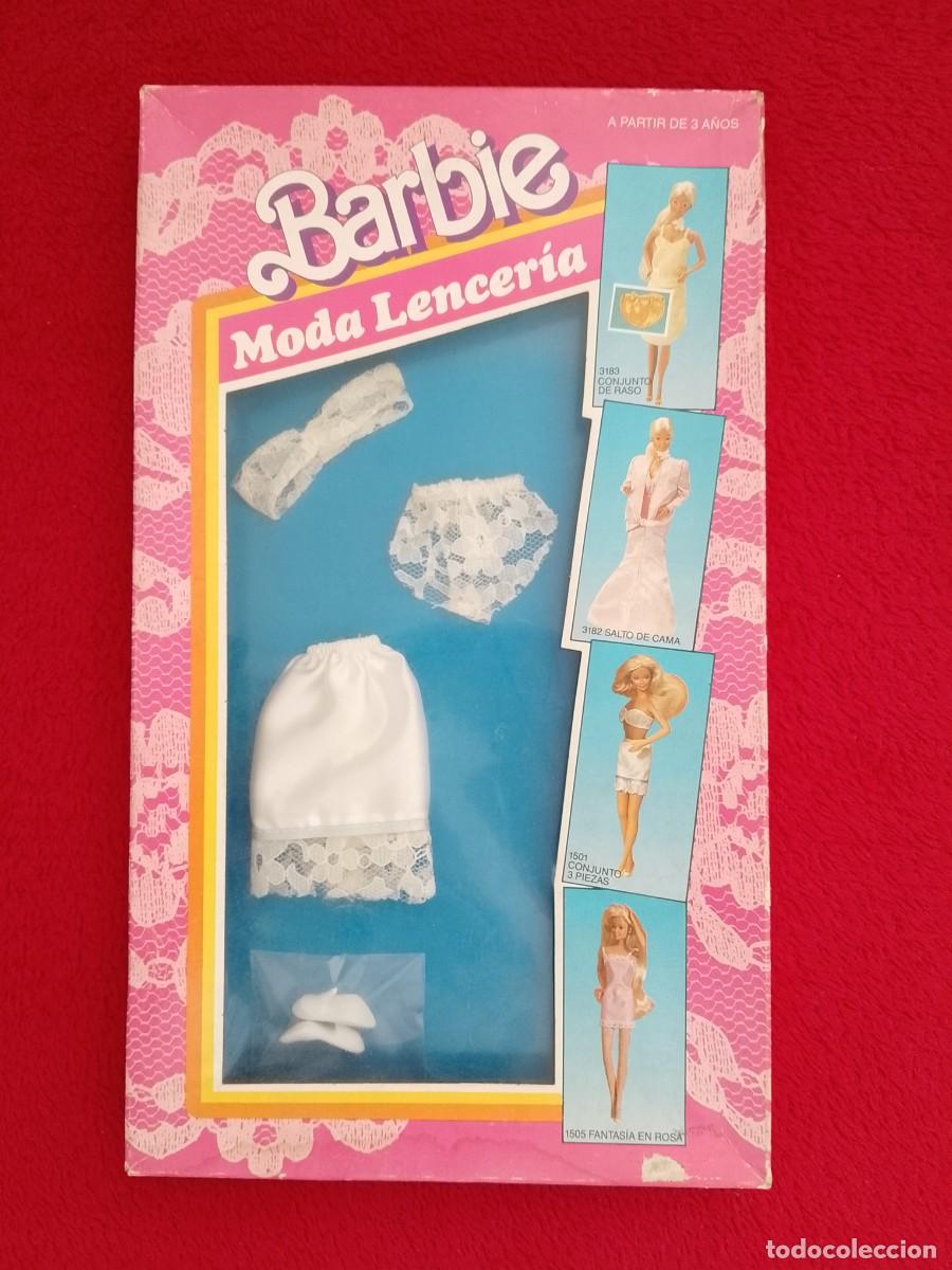 Barbie y Ken: BLISTER BARBIE MODA LENCERIA REF: 1501 A&Ntilde;O 1988 MATTEL ESPA&Ntilde;A