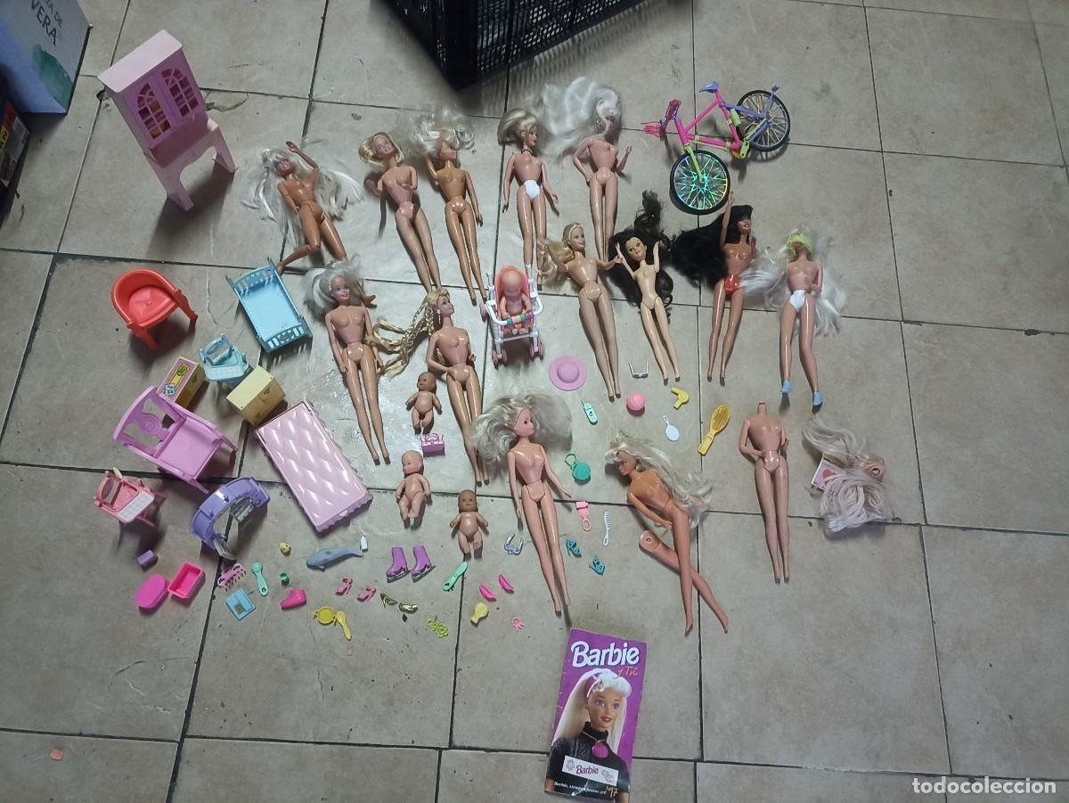 Barbie y Ken: LOTE MU&Ntilde;ECAS BARBIE Y COMPLEMENTOS. TAL Y COMO SE VE EN FOTOS