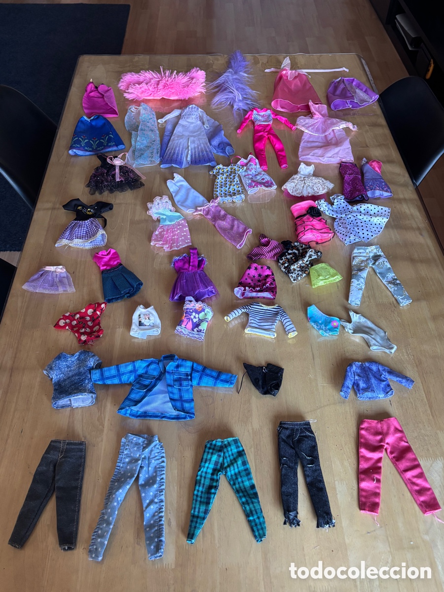 Barbie y Ken: Lote Ropa y Accesorios Barbie y complementos