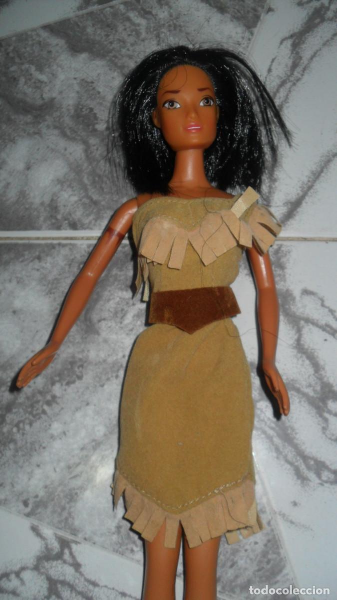 Barbie y Ken: mu&ntilde;eca barbie pocahontas - Foto 1