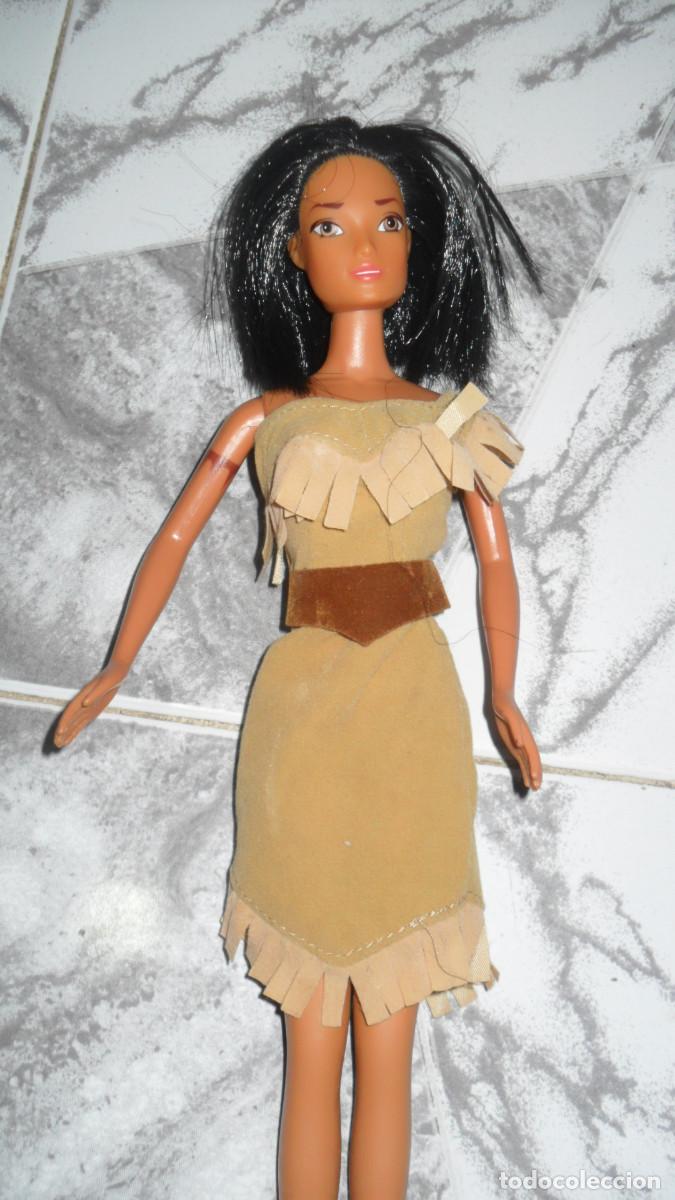 Barbie y Ken: mu&ntilde;eca barbie pocahontas - Foto 3