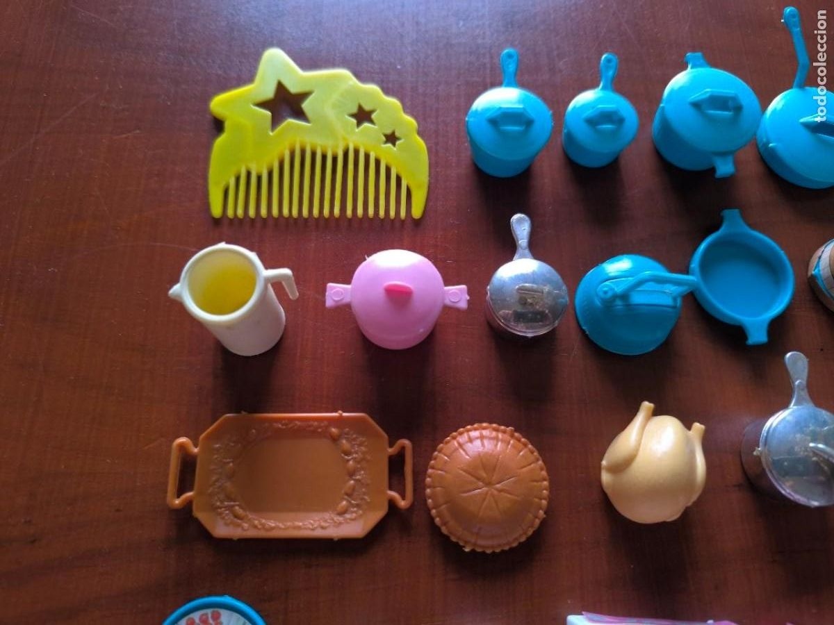 Barbie y Ken: COMPLEMENTOS DE LA BARBIE COCINA Y TOCADOR - Foto 2