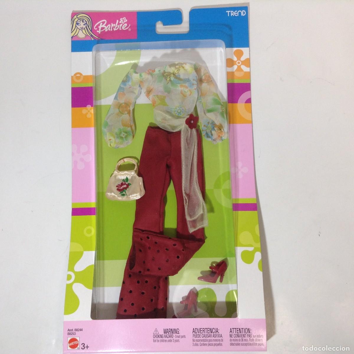 Barbie y Ken: ROPA BARBIE FASHION AVENUE TREND B8253 **MATTEL** NUEVA