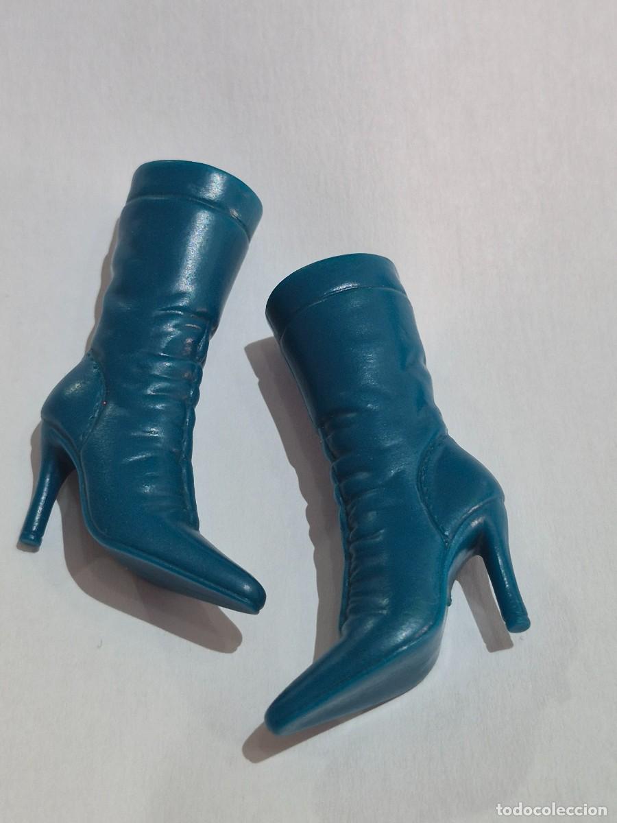 Barbie y Ken: BOTAS BOTINES, Zapatos BARBIE, verde turquesas