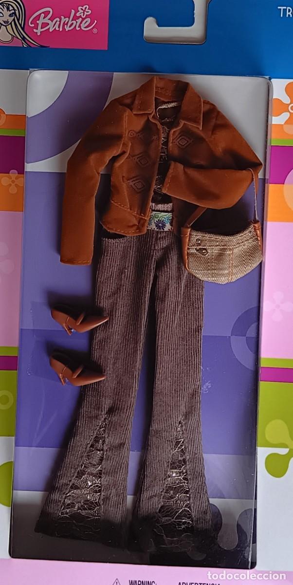 Barbie y Ken: BARBIE TREND. FASHIONS MODA DESCATALOGADA. MATTEL 2003. NUEVO EN SU BL&Iacute;STER