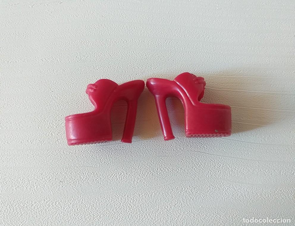 Barbie y Ken: Zapatos de tac&oacute;n rojo, tacones para mu&ntilde;eca maniqu&iacute; Barbie