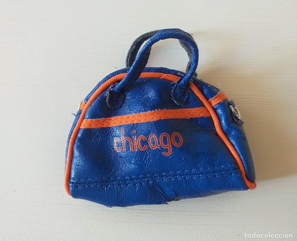 Barbie y Ken: Accesorio para mu&ntilde;eca Barbie, Bratz, bolso bolera azul