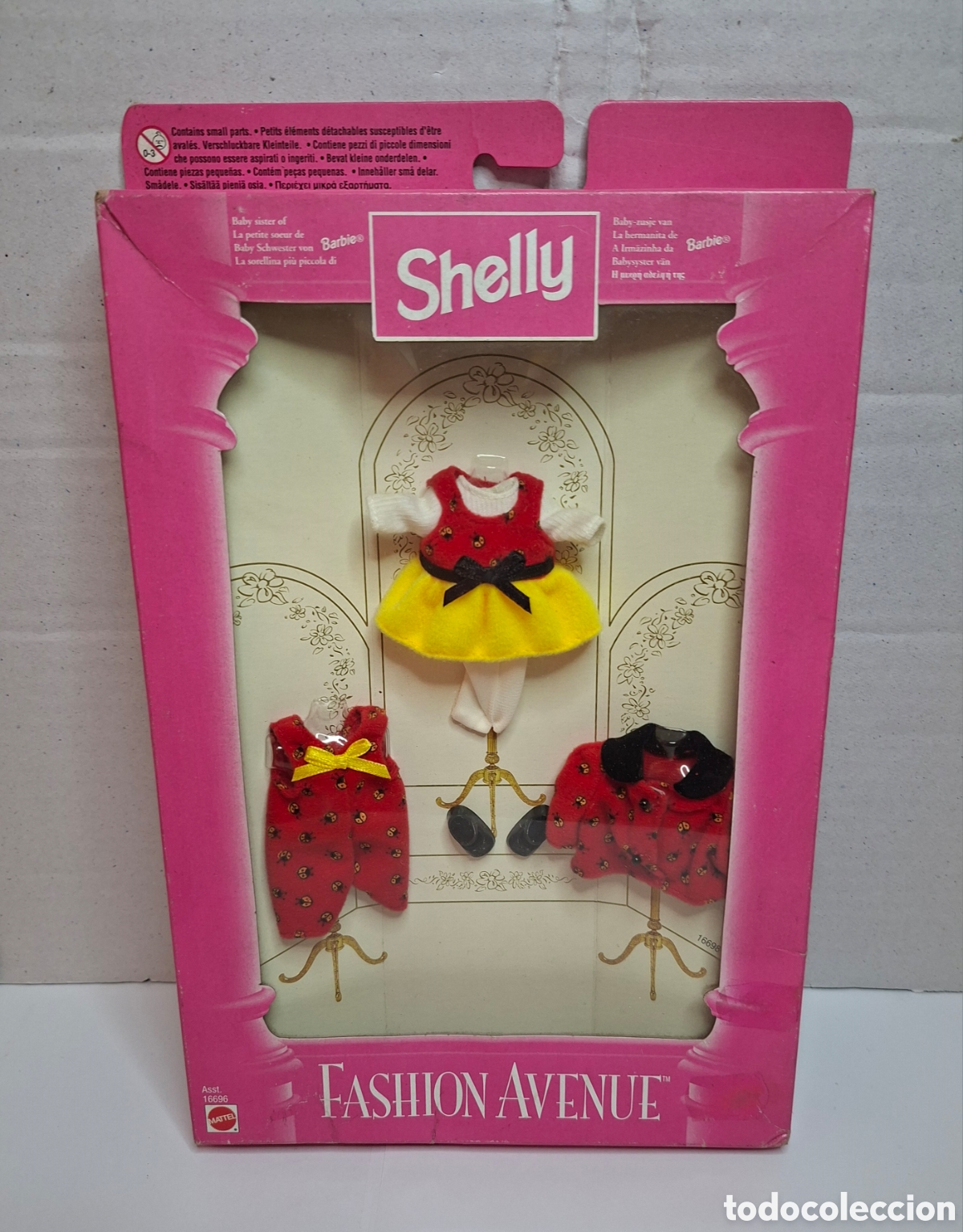 Barbie y Ken: SHELLY. FASHION AVENUE. CONJUNTO. NUEVO EN CAJA. SIN ESTRENAR. BARBIE. 1997. REF 16696. MARIQUITAS.