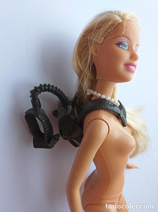 Barbie y Ken: Accesorio para mu&ntilde;eca Barbie, equipo de buceo de goma