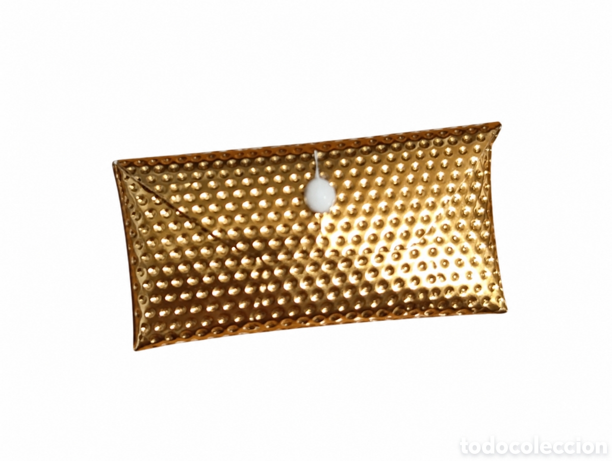 Barbie y Ken: Vintage 1960s Barbie Gold Dimple Envelope Clutch Purse Mattel Original