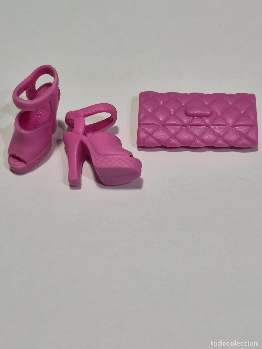 Barbie y Ken: Zapatos y bolso barbie mattel