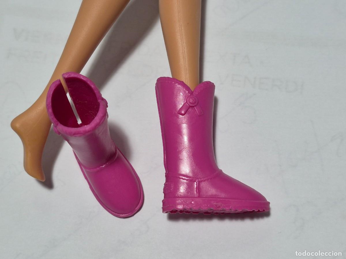 Barbie e Ken: Botas barbie mattel rosas pie tacon