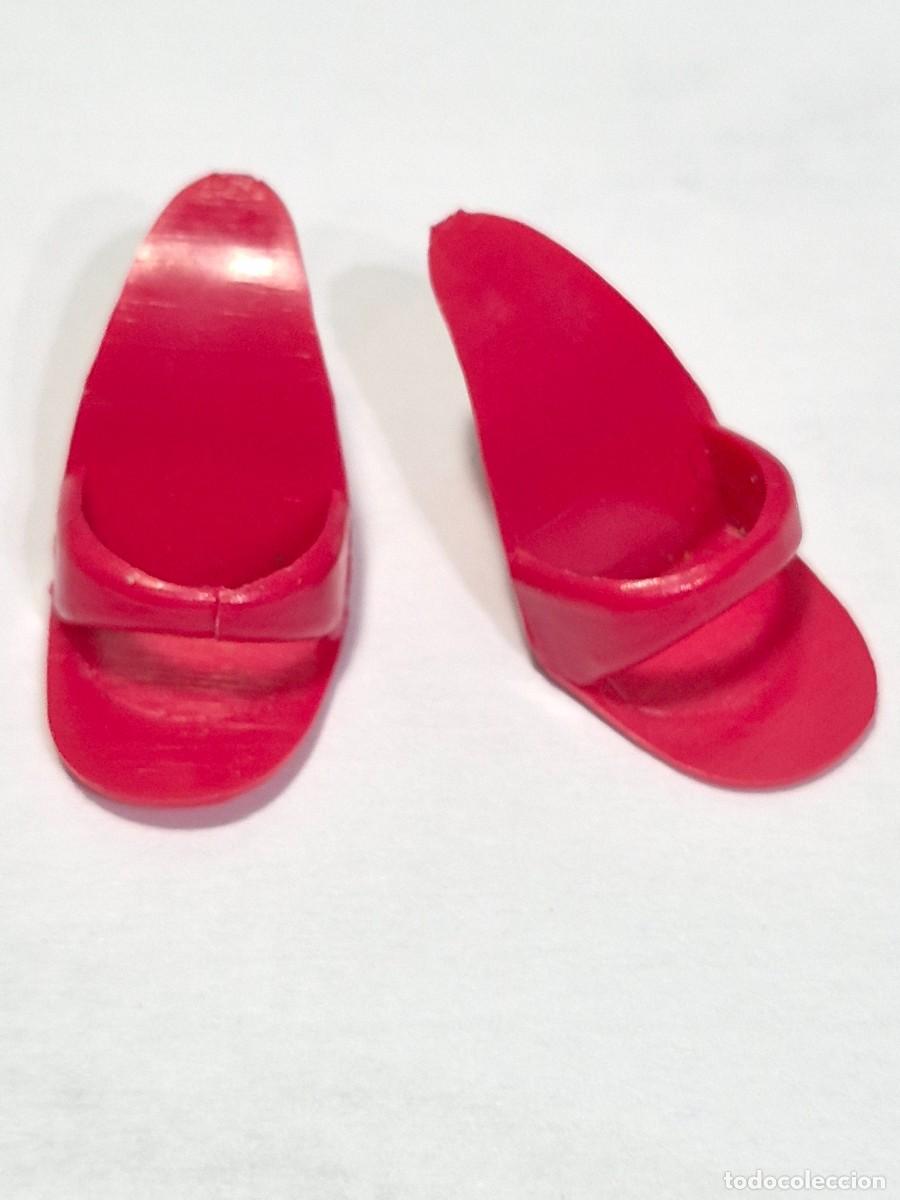 Barbie y Ken: Zapatos barbie vintage uno fracturado fucsia
