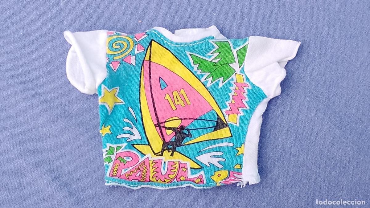 Barbie y Ken: Antigua camiseta original de mu&ntilde;eco Paul, novio de Sindy de Hasbro, le vale a Ken
