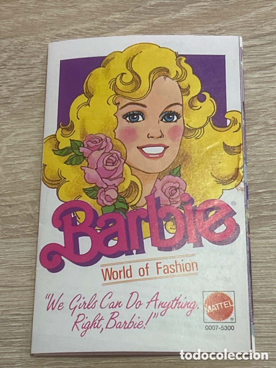 Barbie y Ken: Barbie World of fashion cat&aacute;logo 1984 vintage a&ntilde;os 80