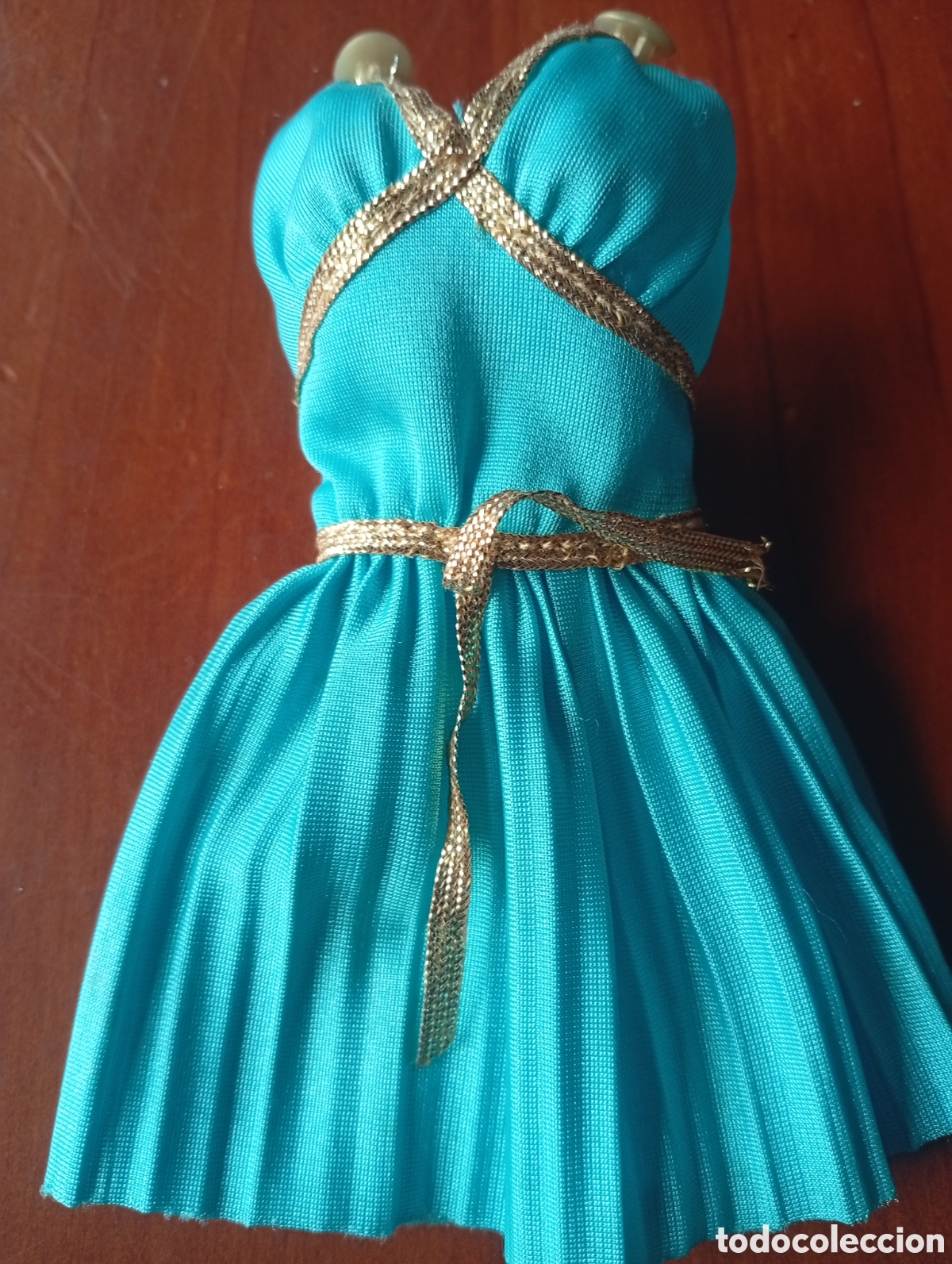 Barbie y Ken: VESTIDO MU&Ntilde;ECA BARBIE DISNEY MEGARA HERCULES AZUL