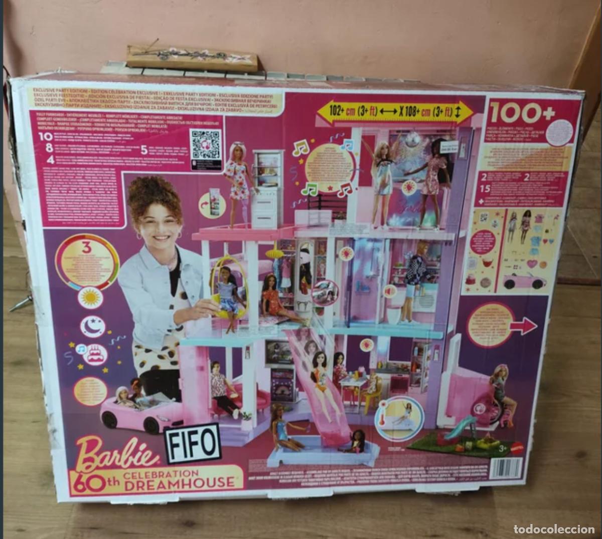 Barbie y Ken: Barbie DreamHouse 60 Aniversario + Coche + Piscina
