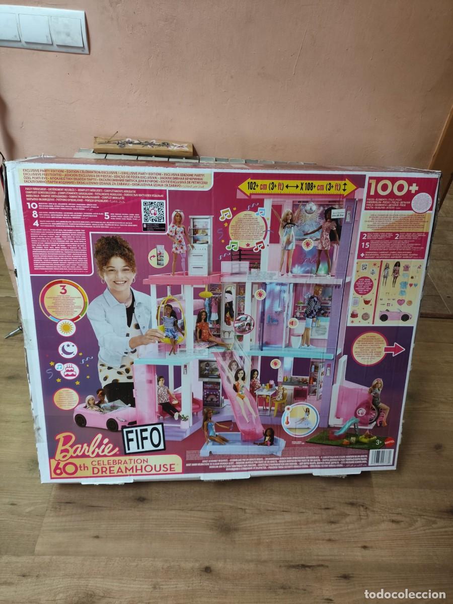 Barbie y Ken: Barbie DreamHouse 60 Aniversario + Coche + Piscina