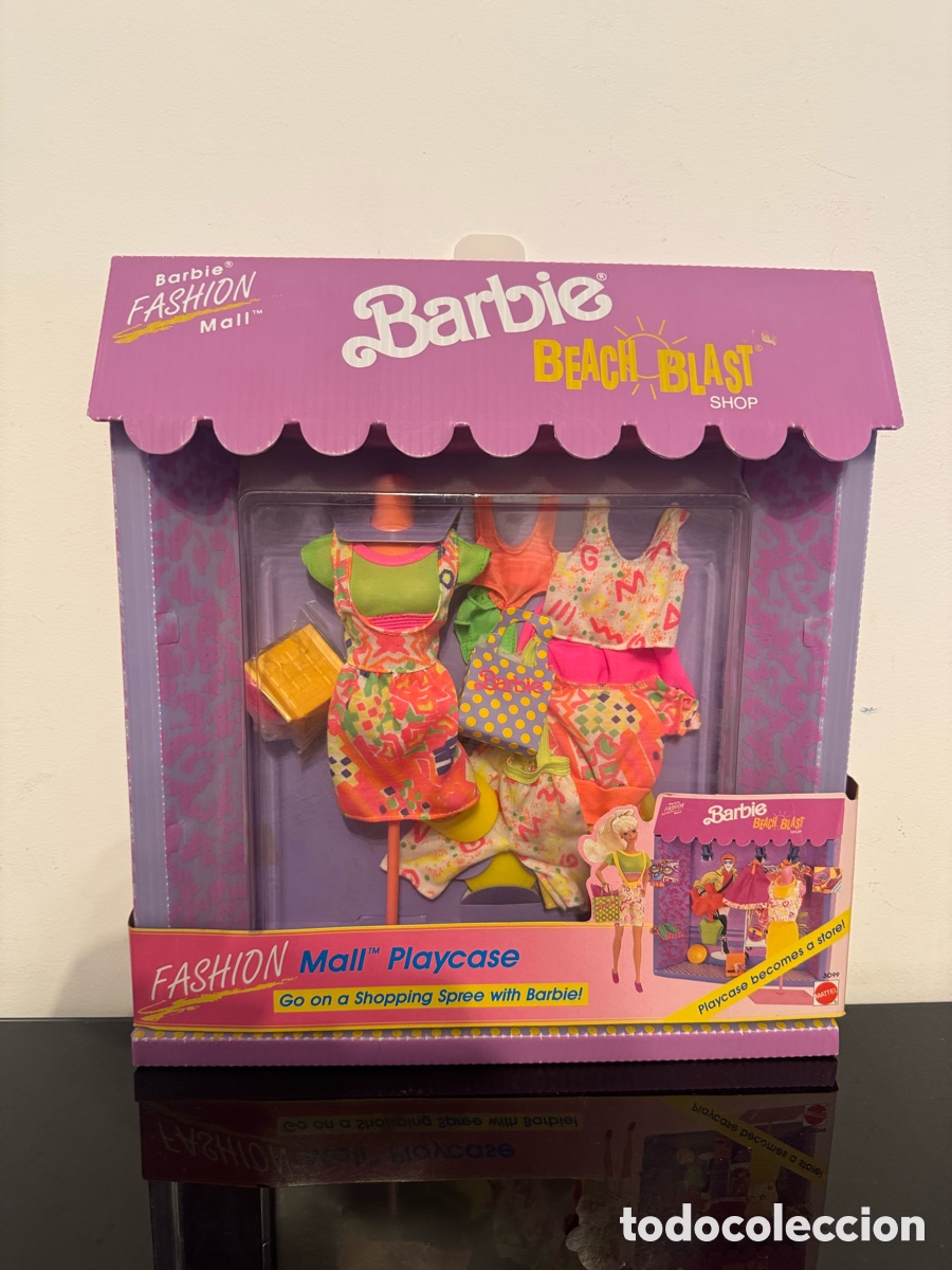 Barbie y Ken: Barbie Beach Blast Shop Playcase 1991 (NUEVO)