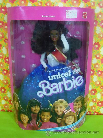 barbie unicef 1989