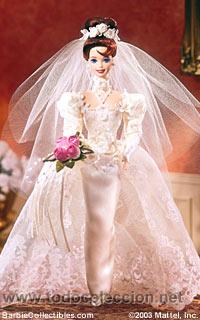 romantic rose bride barbie