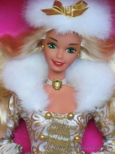 winter fantasy barbie 1995 value