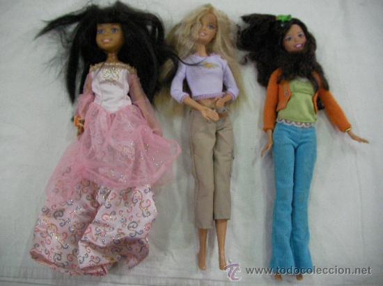 Barbie y Ken: ANTIGUO LOTE DE MU&Ntilde;ECAS BARBIE - Foto 1