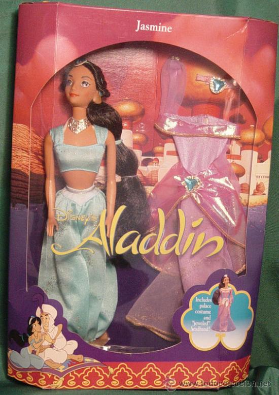 jasmine barbie doll 1992
