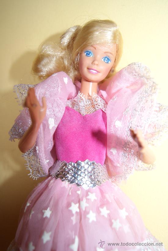 barbie con vestido de estrellas