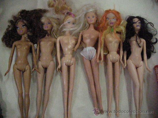 Barbie y Ken: LOTE ANTIGUAS MU&Ntilde;ECAS BARBIE - Foto 1