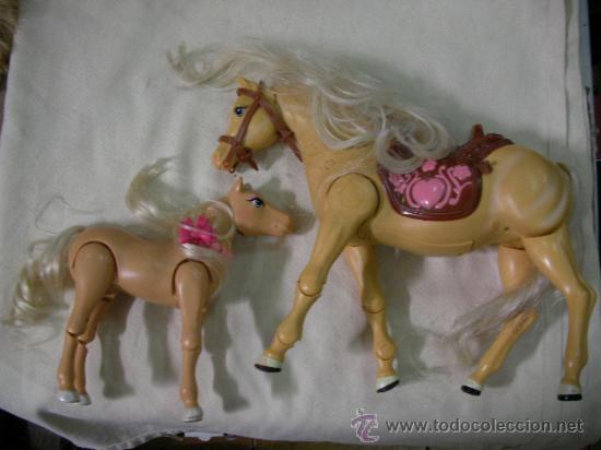 Barbie y Ken: CABALLOS ARTICULADOS DE BARBIE - Foto 1