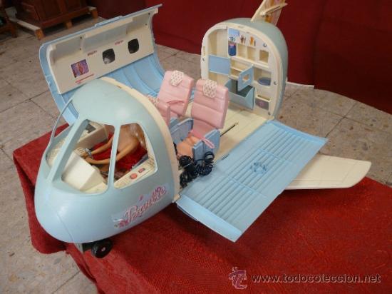 avión de la barbie