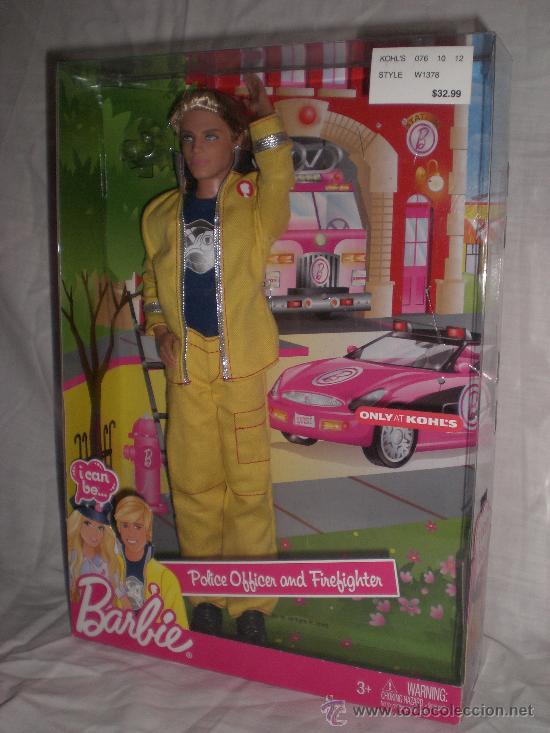 barbie ken firefighter