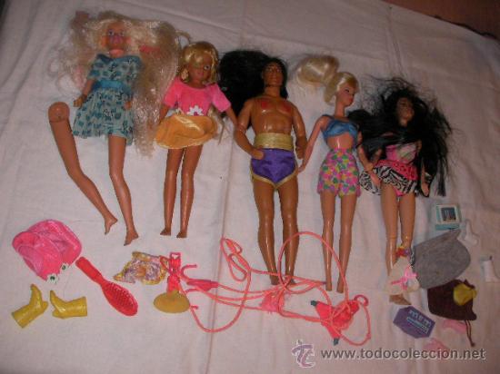 lote barbie y accesorios - Comprar Bonecas Barbie e Ken no todocoleccion