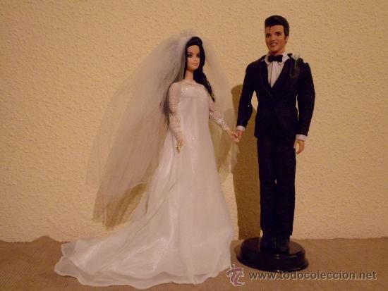 elvis and priscilla wedding barbie dolls