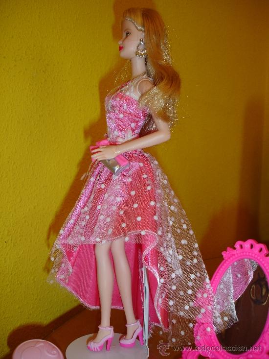 Barbie y Ken: Mu&ntilde;eca Barbie Pink Collection A&ntilde;o 2008 - Foto 3