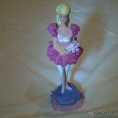 Barbie y Ken: FIGURA DE BARBIE CON PEANA EN PLASTICO DURO- MARCADA (C)1995 MI - G - GROSVENOR. Lote 40123850