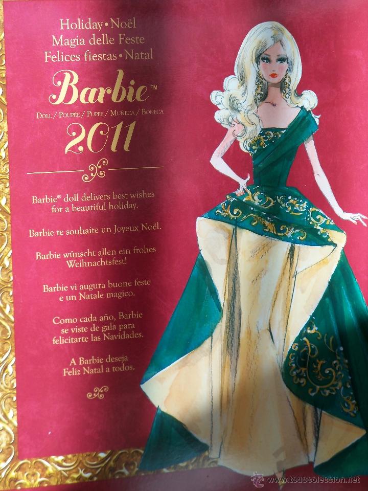 Muneca Barbie Collector Felices Fiestas 11 M Sold Through Direct Sale