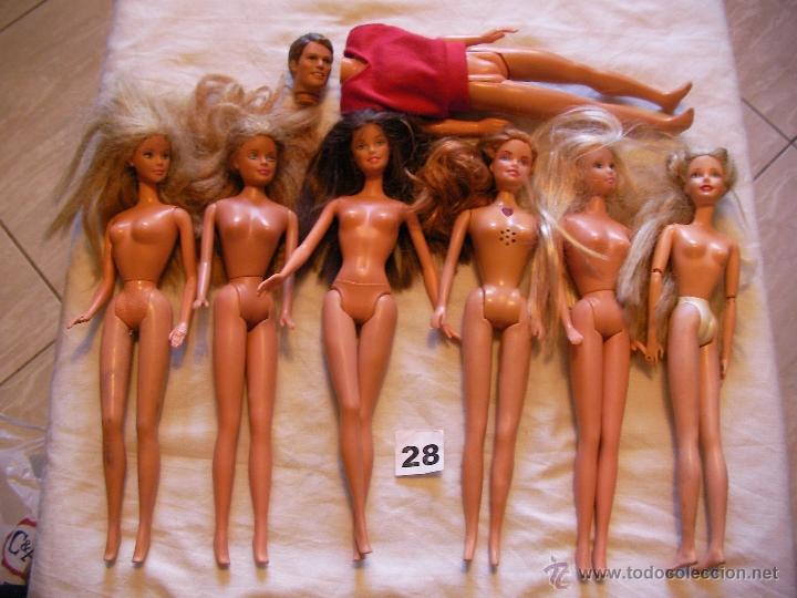 Barbie y Ken: GRAN LOTE DE MU&Ntilde;ECAS BARBIE - Foto 1
