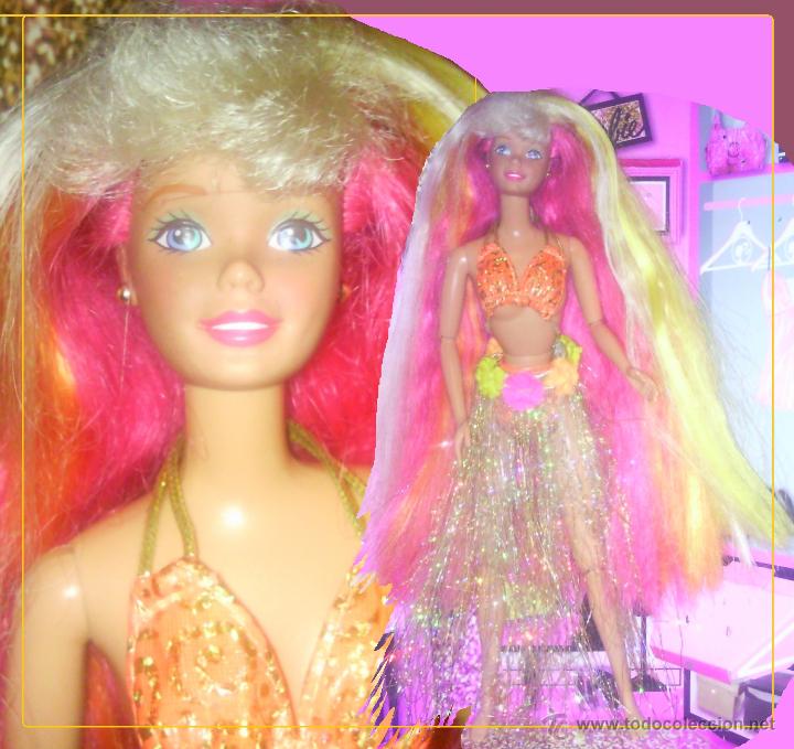 hula hair barbie 1996