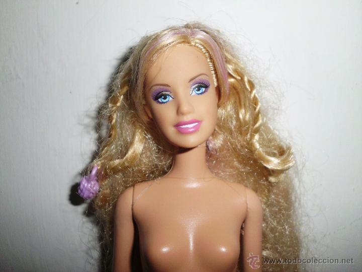 Barbie y Ken: preciosa mu&ntilde;eca barbie rapunzel pfs - Foto 1