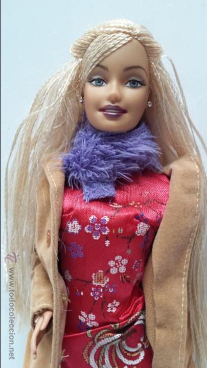 Barbie y Ken: MU&Ntilde;ECA BARBIE CON VESTIDO - - Foto 2