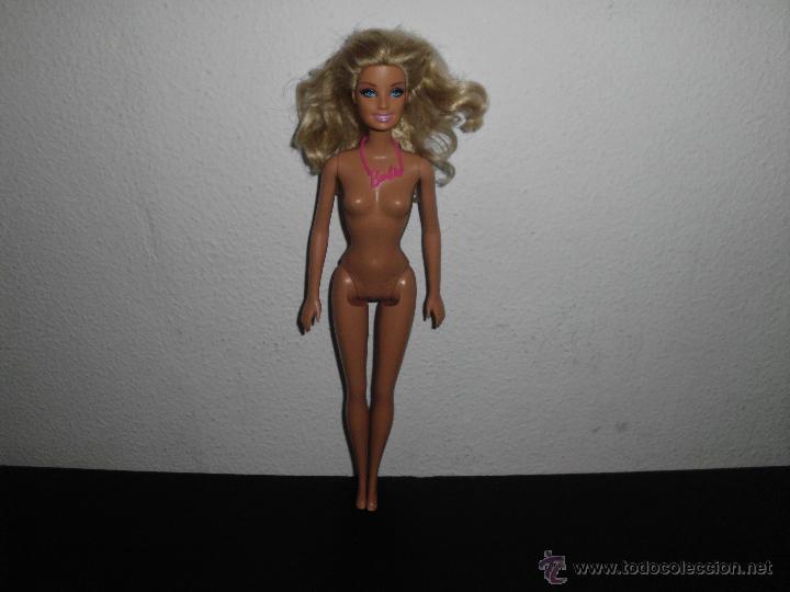 Barbie y Ken: preciosa mu&ntilde;eca barbie con collar - Foto 4