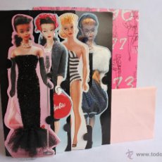 Barbie y Ken: BARBIE VINTAGE. JUEGO DE POSTALES TROQUELADAS CON SOBRES. AÑOS 90. Lote 45676058