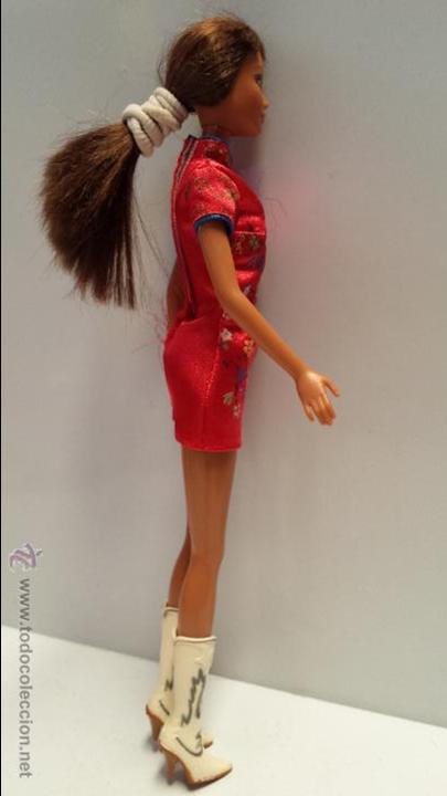 Barbie y Ken: MU&Ntilde;ECA BARBIE CON VESTIDO - - Foto 5