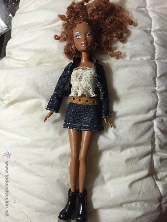 Barbie y Ken: Mu&ntilde;eca Barbie My Scene negra - Foto 2