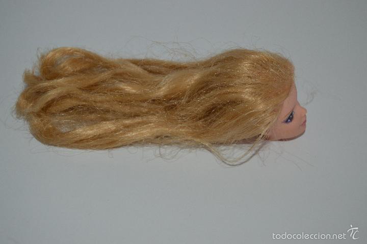 Barbie y Ken: cabeza de mu&ntilde;eca barbie - Foto 2